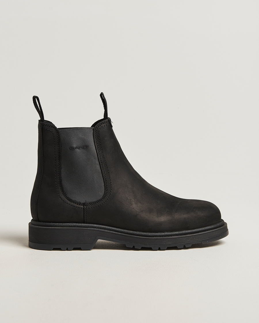 Heren | Laarzen | GANT | Blisdor Rough Leather Chelsea Boot Black