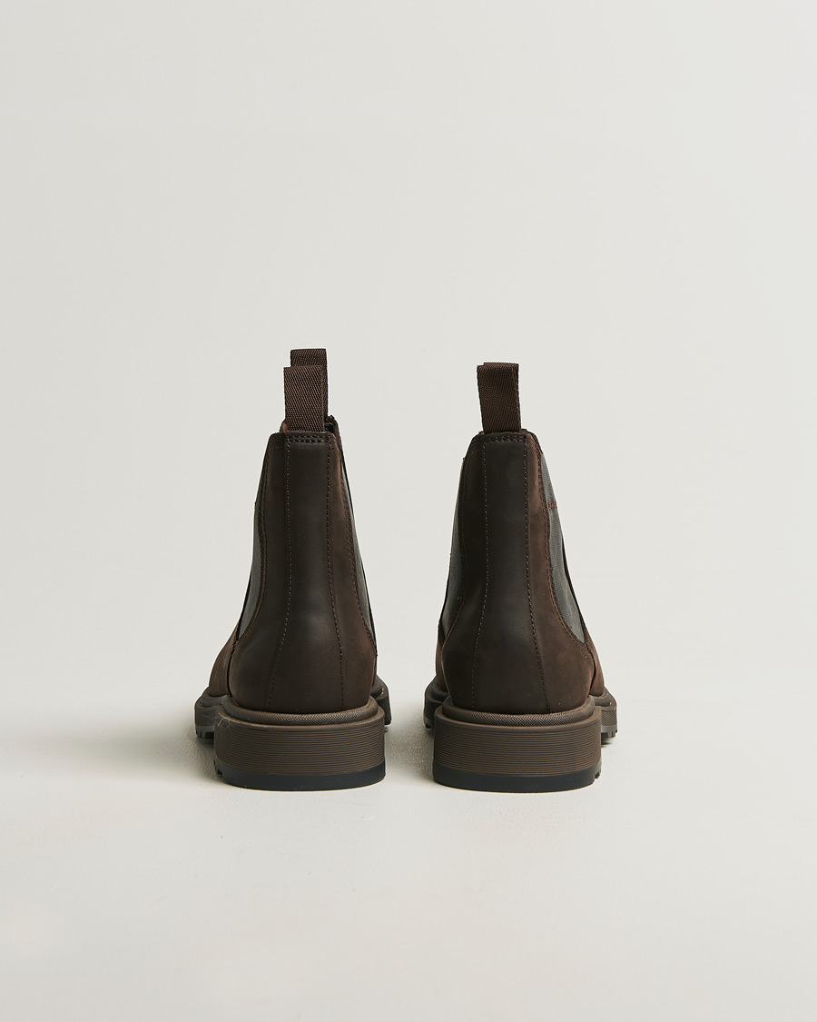 Heren | Laarzen | GANT | Blisdor Rough Leather Chelsea Boot Dark Brown