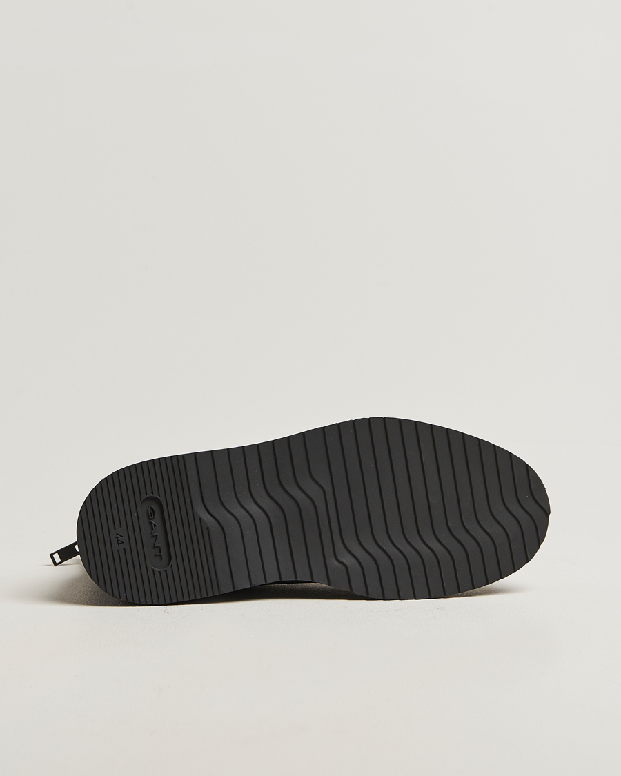 Homme | Bottes | GANT | Blistown Shearling Suede Curling Boot Black