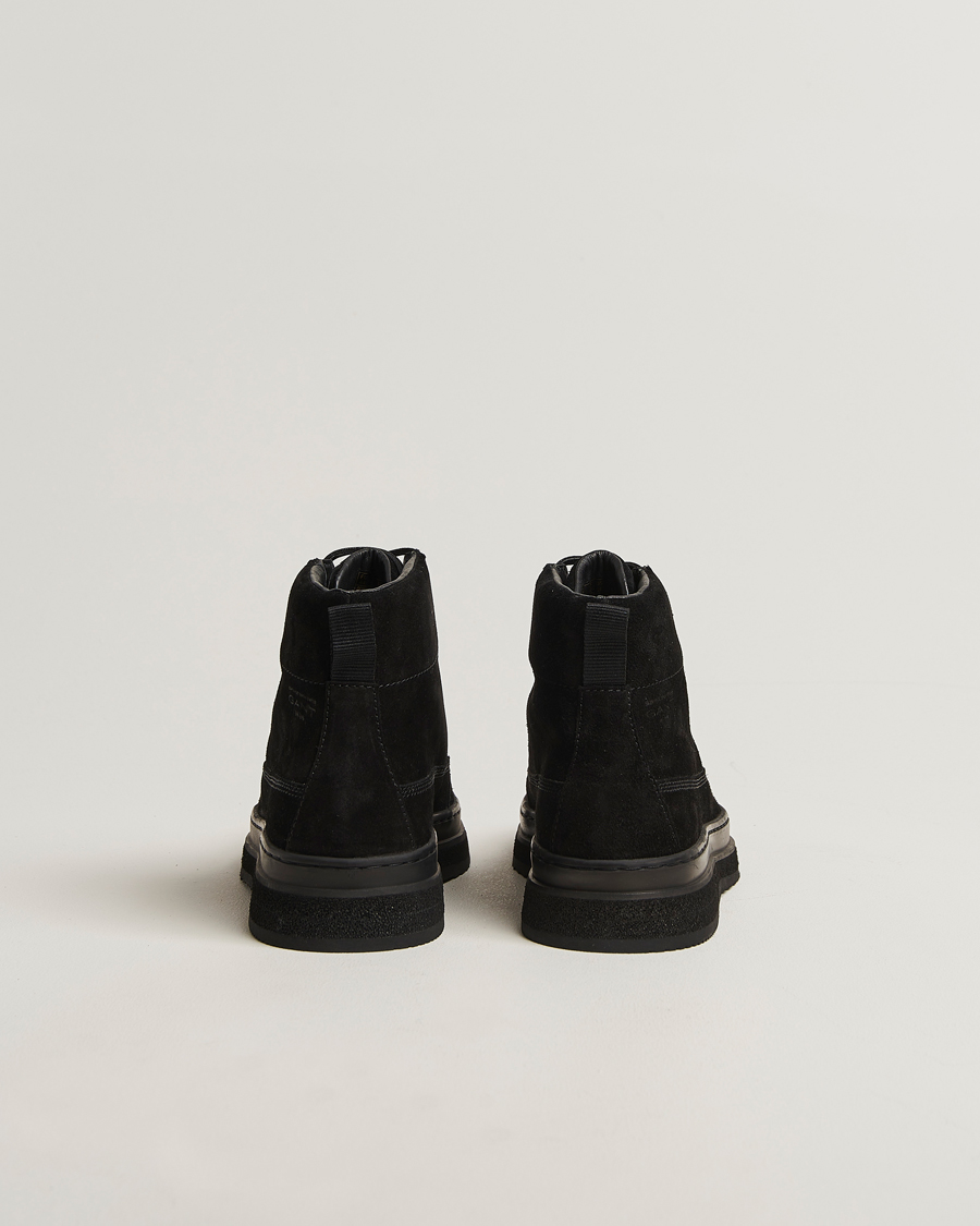 Homme | Bottes | GANT | Blistown Shearling Suede Boot Black