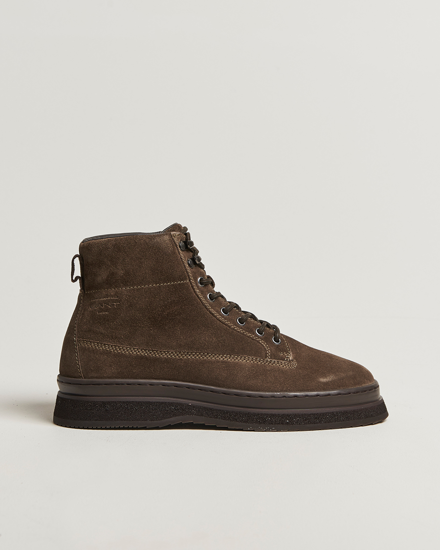 Homme | Bottes | GANT | Blistown Shearling Suede Boot Desert Brown