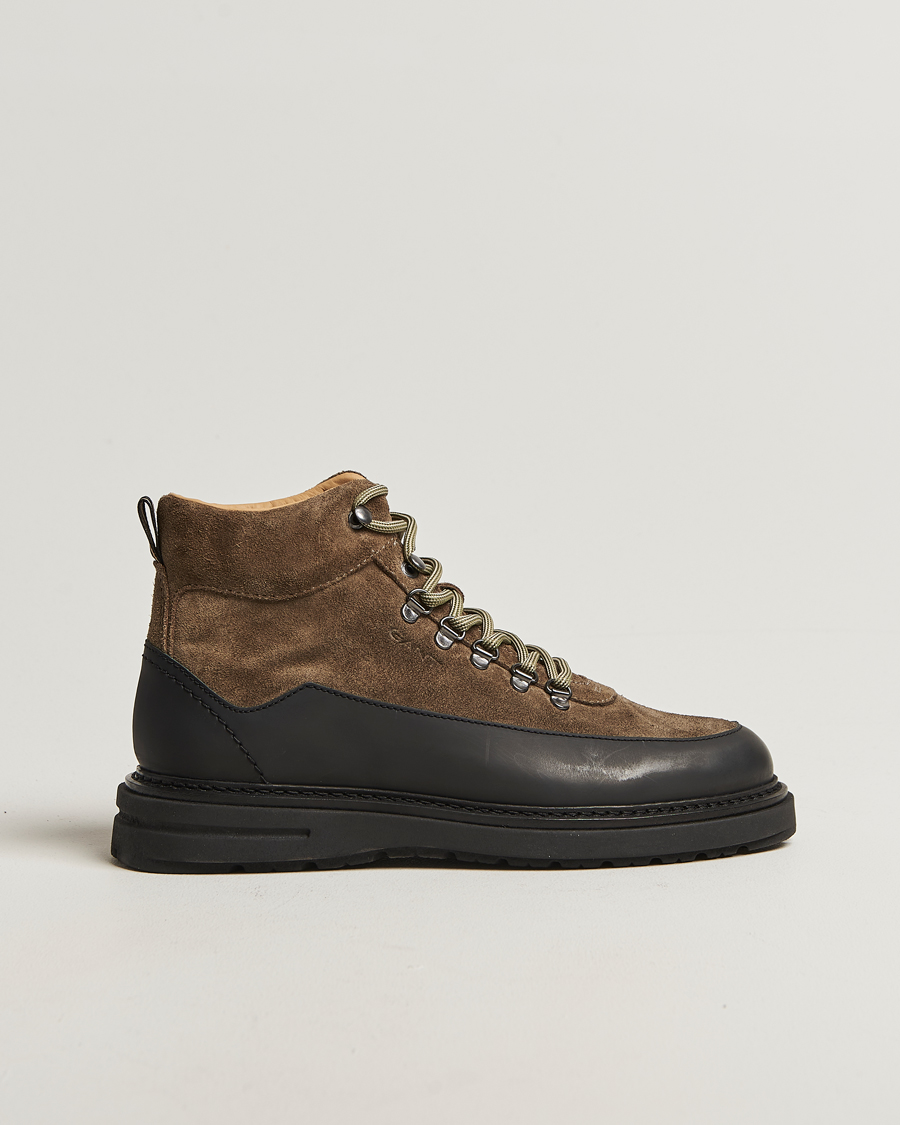 Homme | Bottes | GANT | Hillprep Suede Boot Dark Olive