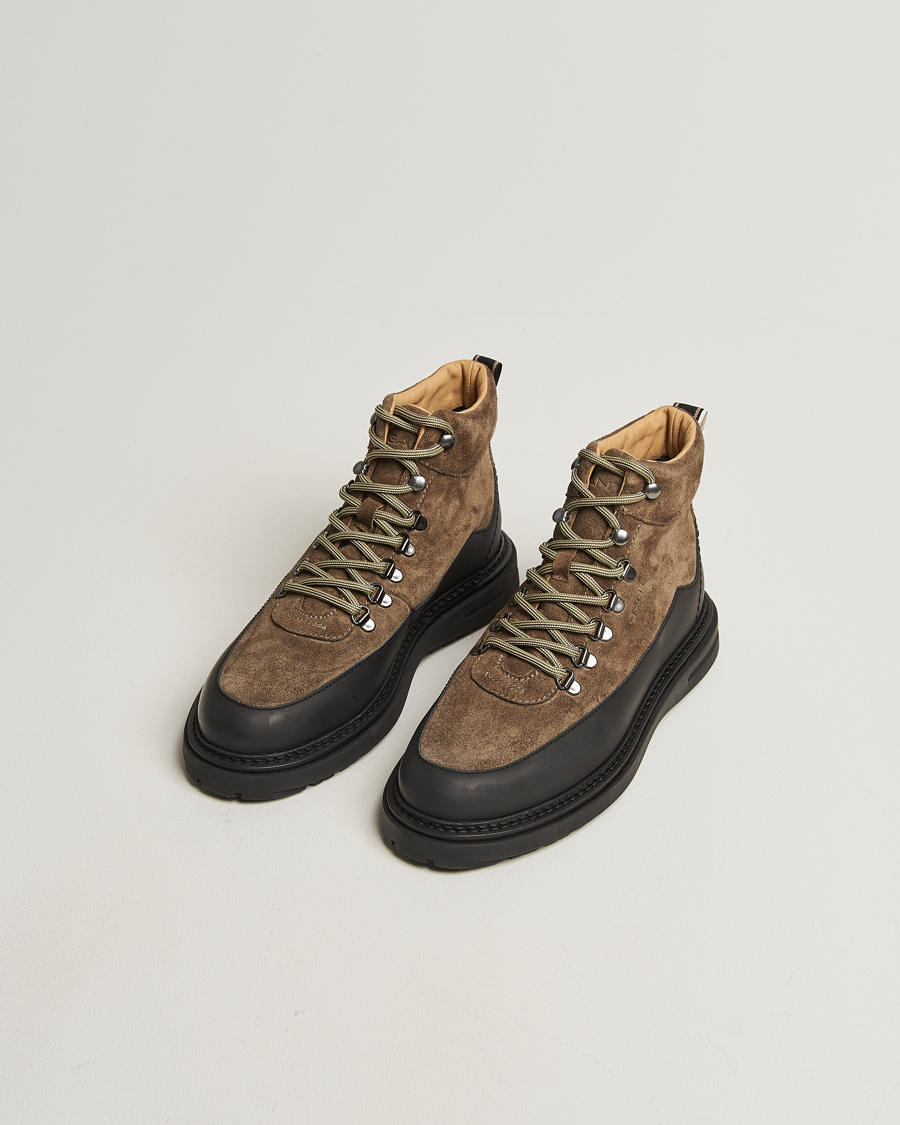 Homme | Bottes | GANT | Hillprep Suede Boot Dark Olive