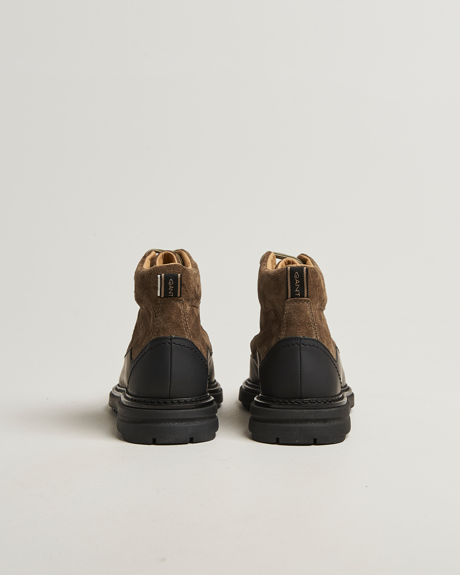 Homme | Bottes | GANT | Hillprep Suede Boot Dark Olive