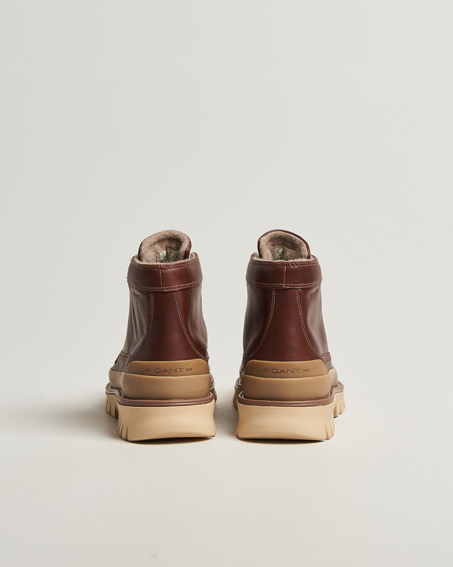 Homme | Bottes | GANT | Nebrada Leather Moc Toe Boot Cognac