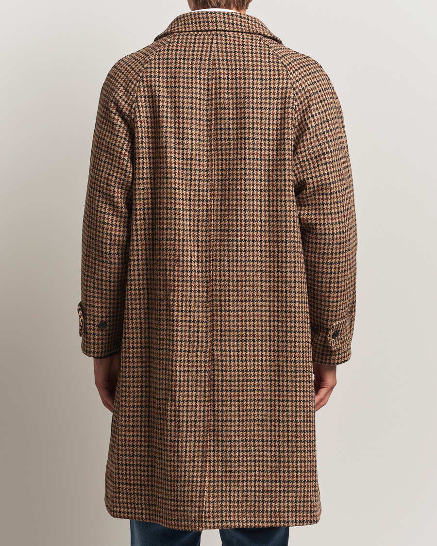 Homme | Manteaux Et Vestes | Gloverall | Harris Tweed Mac Coat Brown