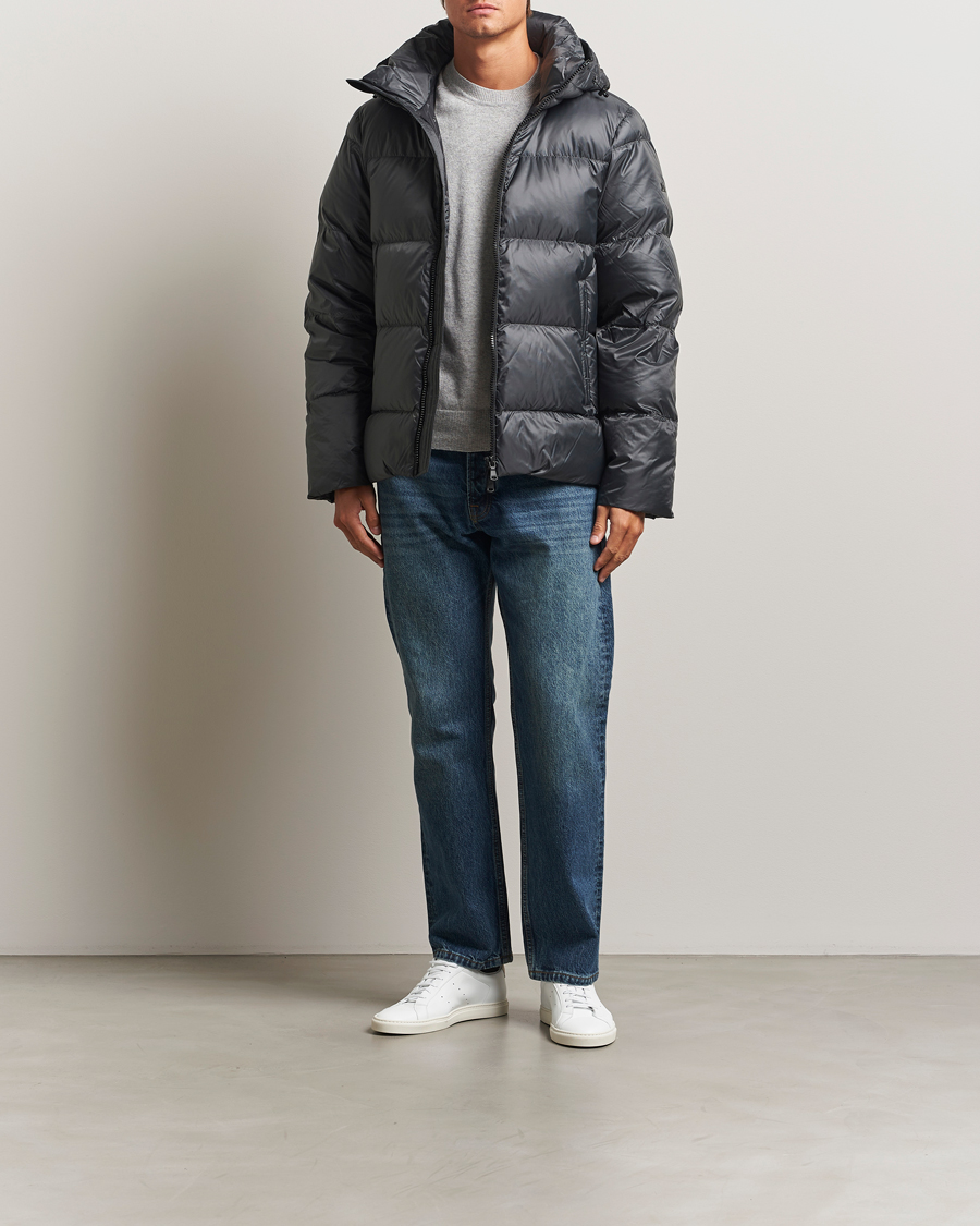 Homme | Manteaux Et Vestes | J.Lindeberg | Daryl Down Hooded Jacket Asphalt