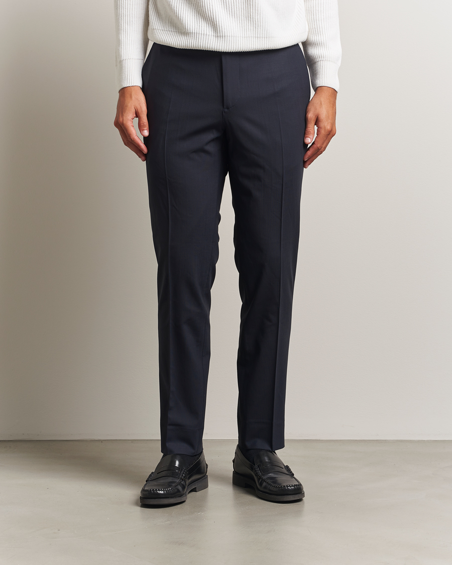 Homme | Pantalons | J.Lindeberg | Grant Bi Stretch Trousers Navy