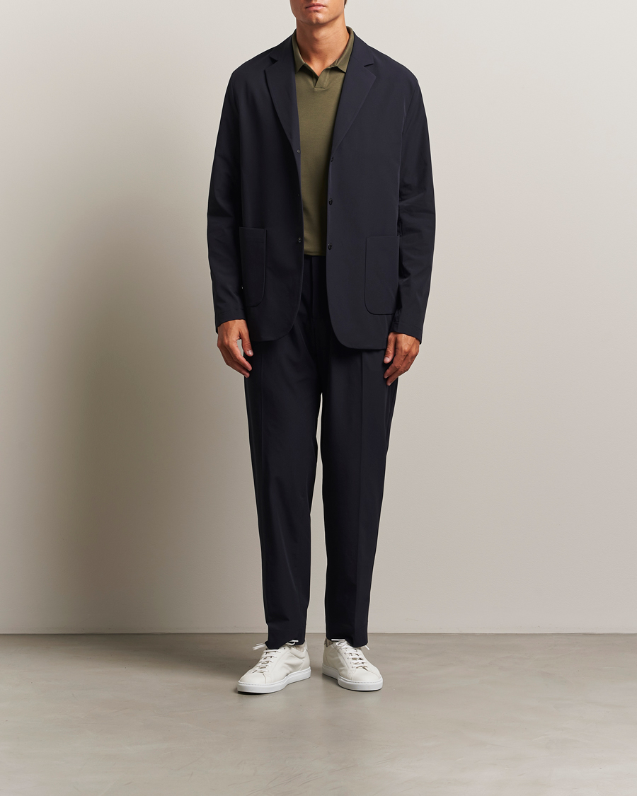 Heren | Blazers | J.Lindeberg | Barry WR Tech Blazer Navy