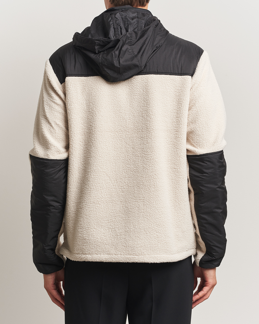 Homme | Pulls Et Tricots | J.Lindeberg | Provo Pile Hooded Full Zip Moonbeam