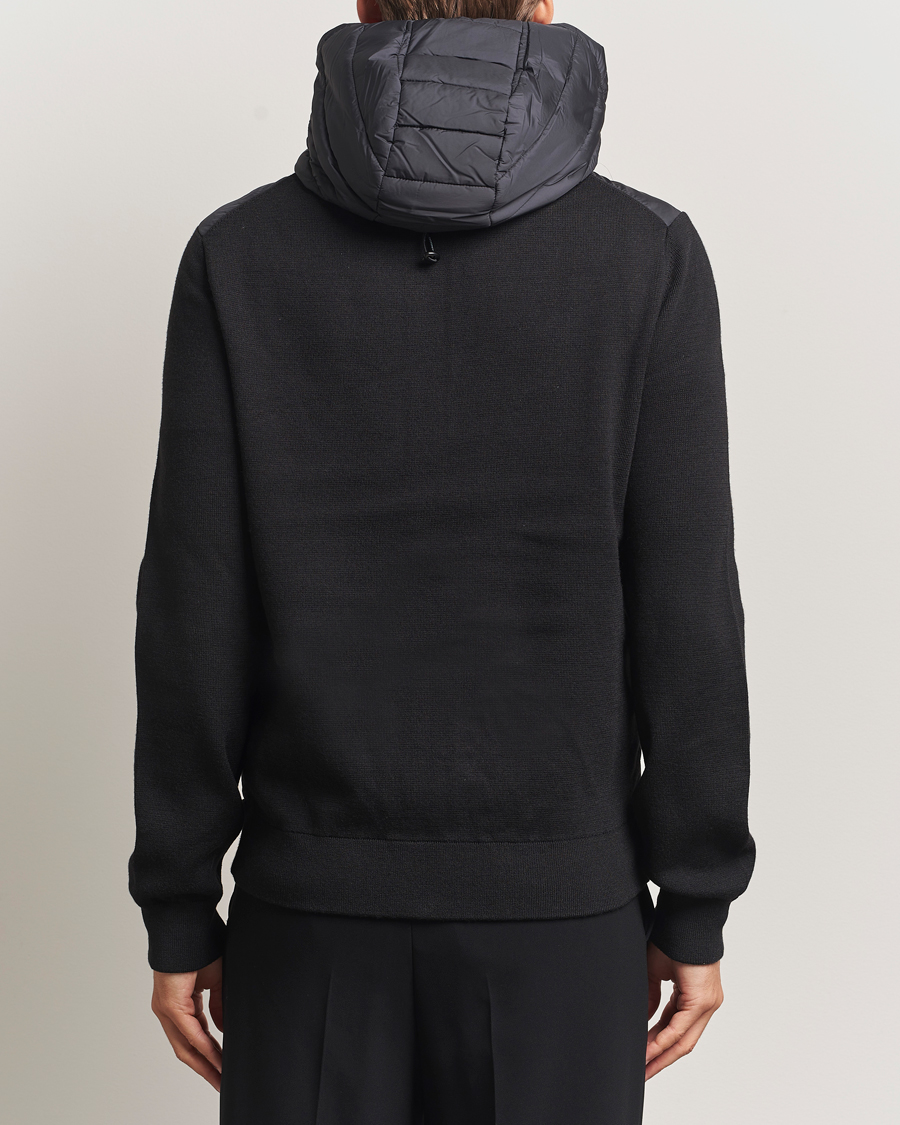Heren | Jassen | J.Lindeberg | Thorn Hooded Hybrid Jacket Black