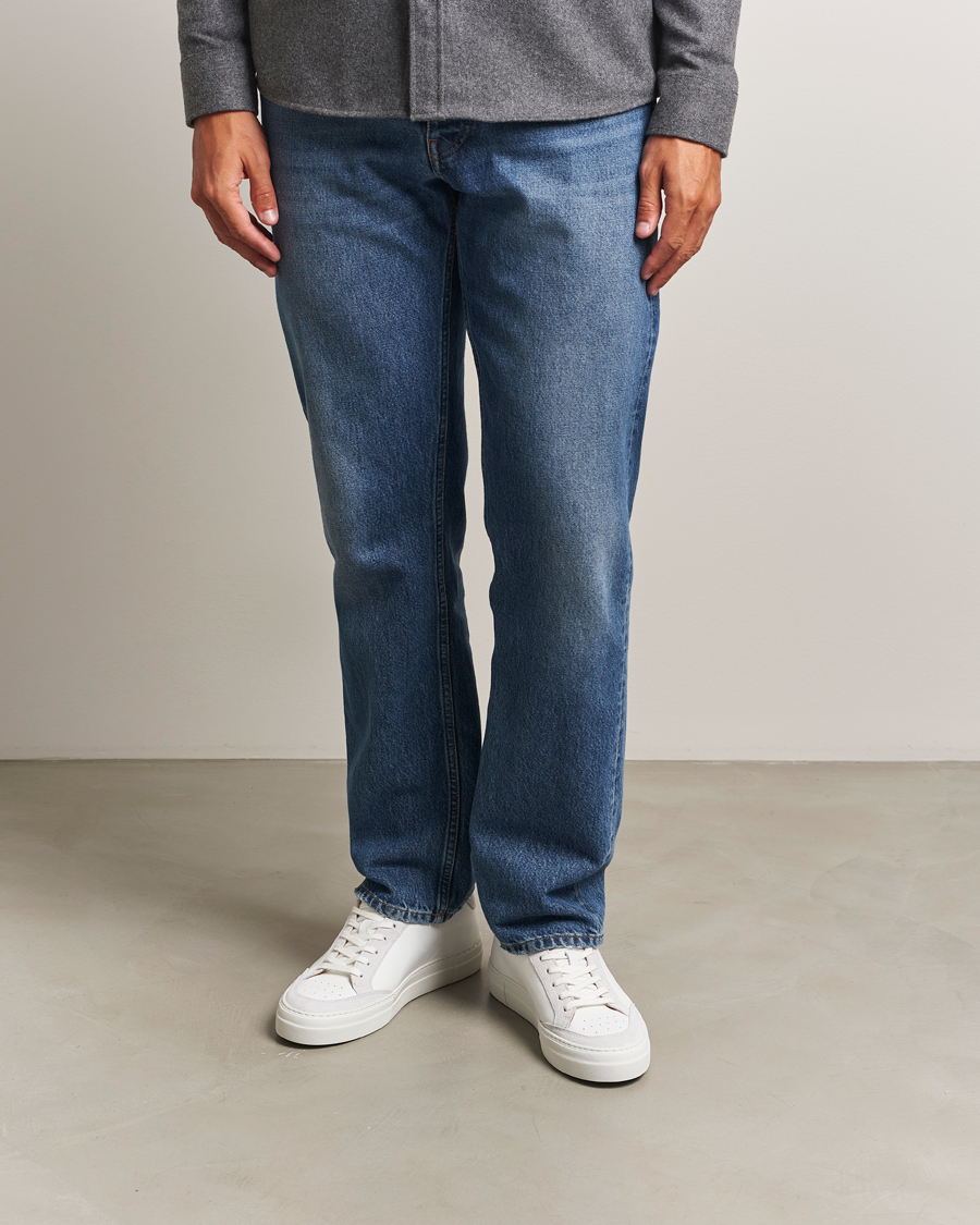 Homme | Baskets | J.Lindeberg | Art Signature Leather/Suede Sneaker White