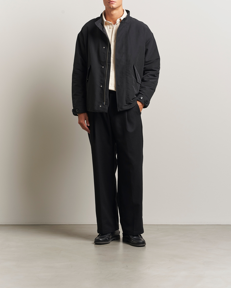 Homme | Manteaux Et Vestes | NN07 | Sophus Nylon Bomber Jacket Black