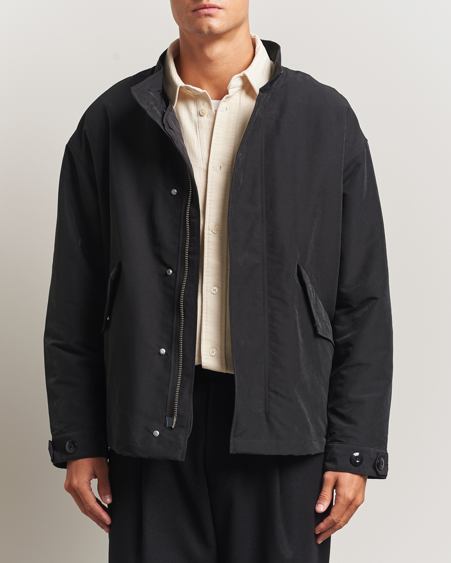 Homme | Manteaux Et Vestes | NN07 | Sophus Nylon Bomber Jacket Black