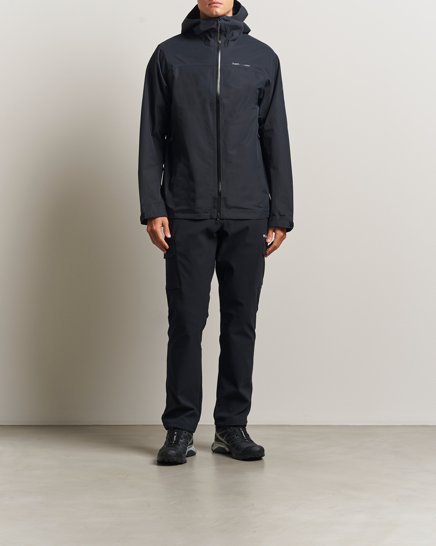 Heren | Jassen | Peak Performance | Treeline Shell Hooded Jacket Black