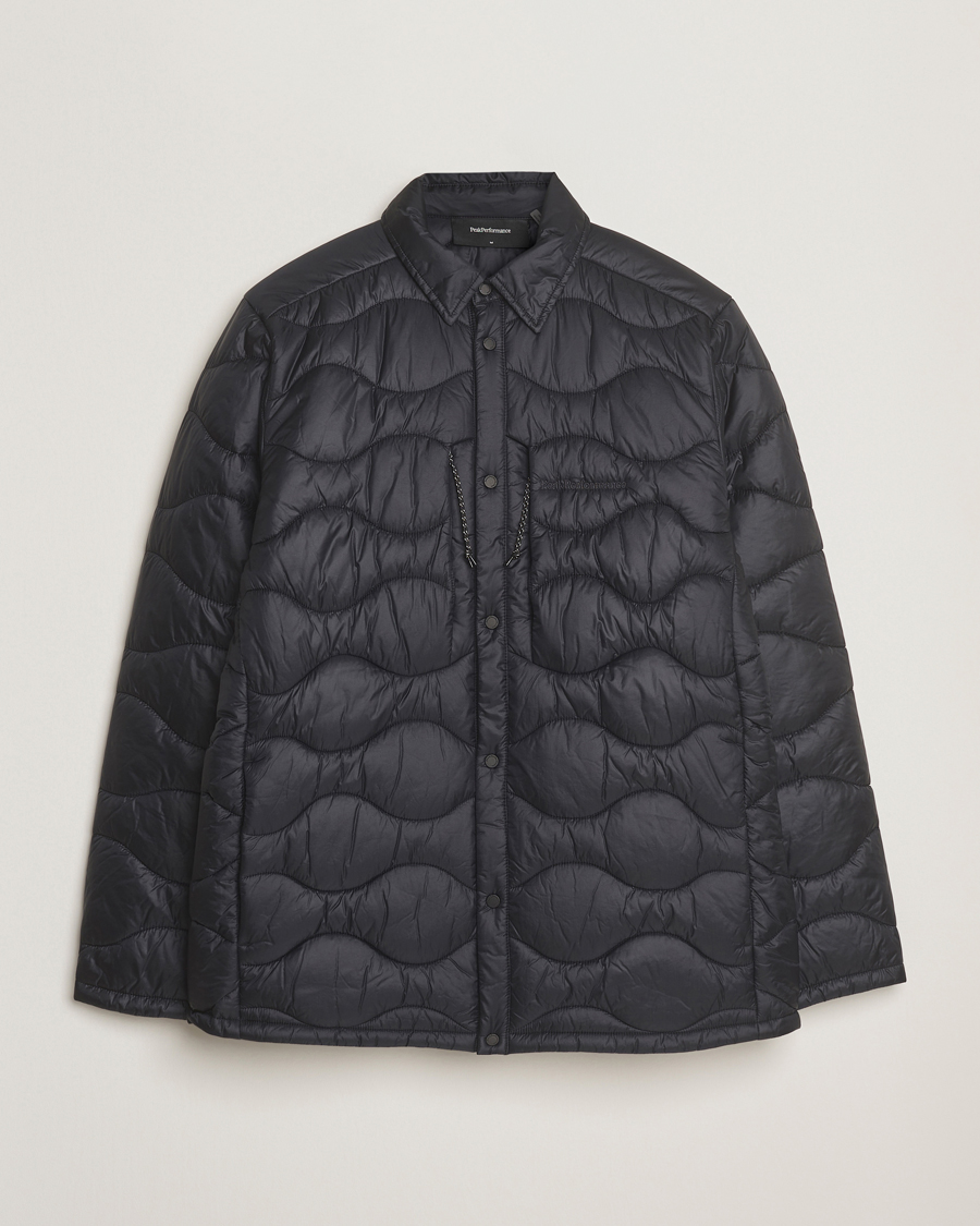Heren | Jassen | Peak Performance | Helium Overshirt Black