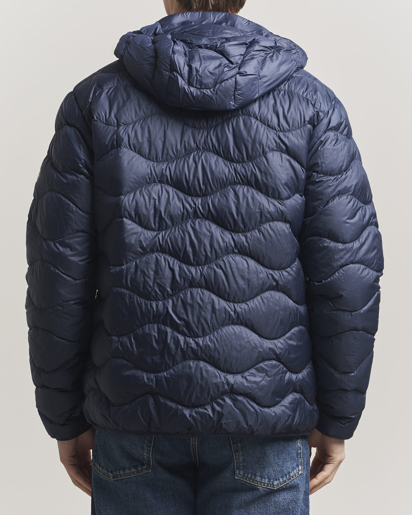 Heren | Jassen | Peak Performance | Helium Down Hooded Jacket Blue Shadow