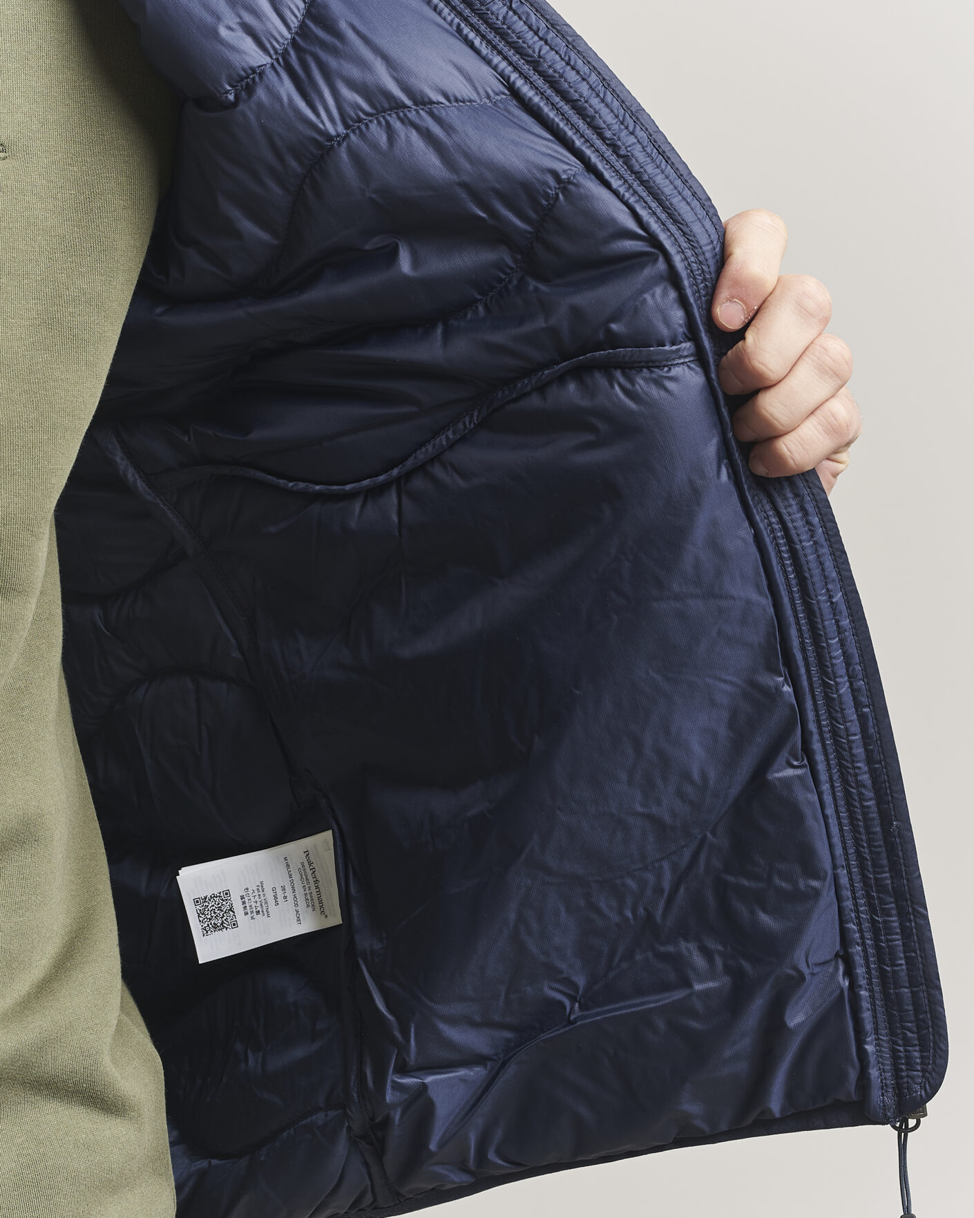Heren | Jassen | Peak Performance | Helium Down Hooded Jacket Blue Shadow