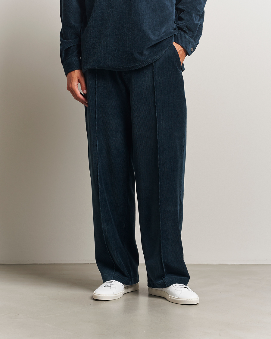 Homme | Pantalons | OAS | Ander Corduroy Pants Black