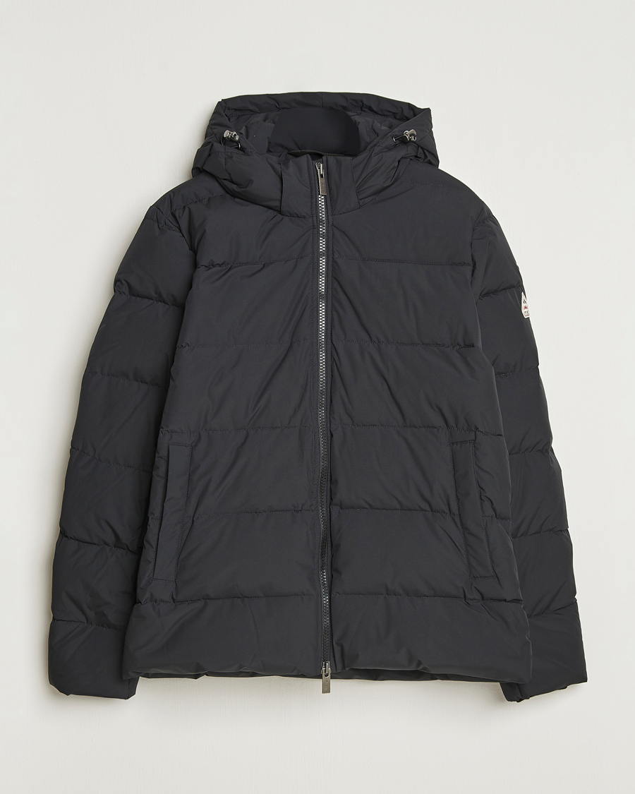 Heren | Jassen | Pyrenex | Spoutnic Mini Ripstop Hooded Down Jacket Black