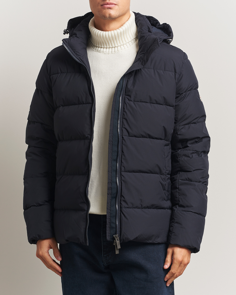 Heren | Jassen | Pyrenex | Spoutnic Mini Ripstop Hooded Down Jacket Deep Ink