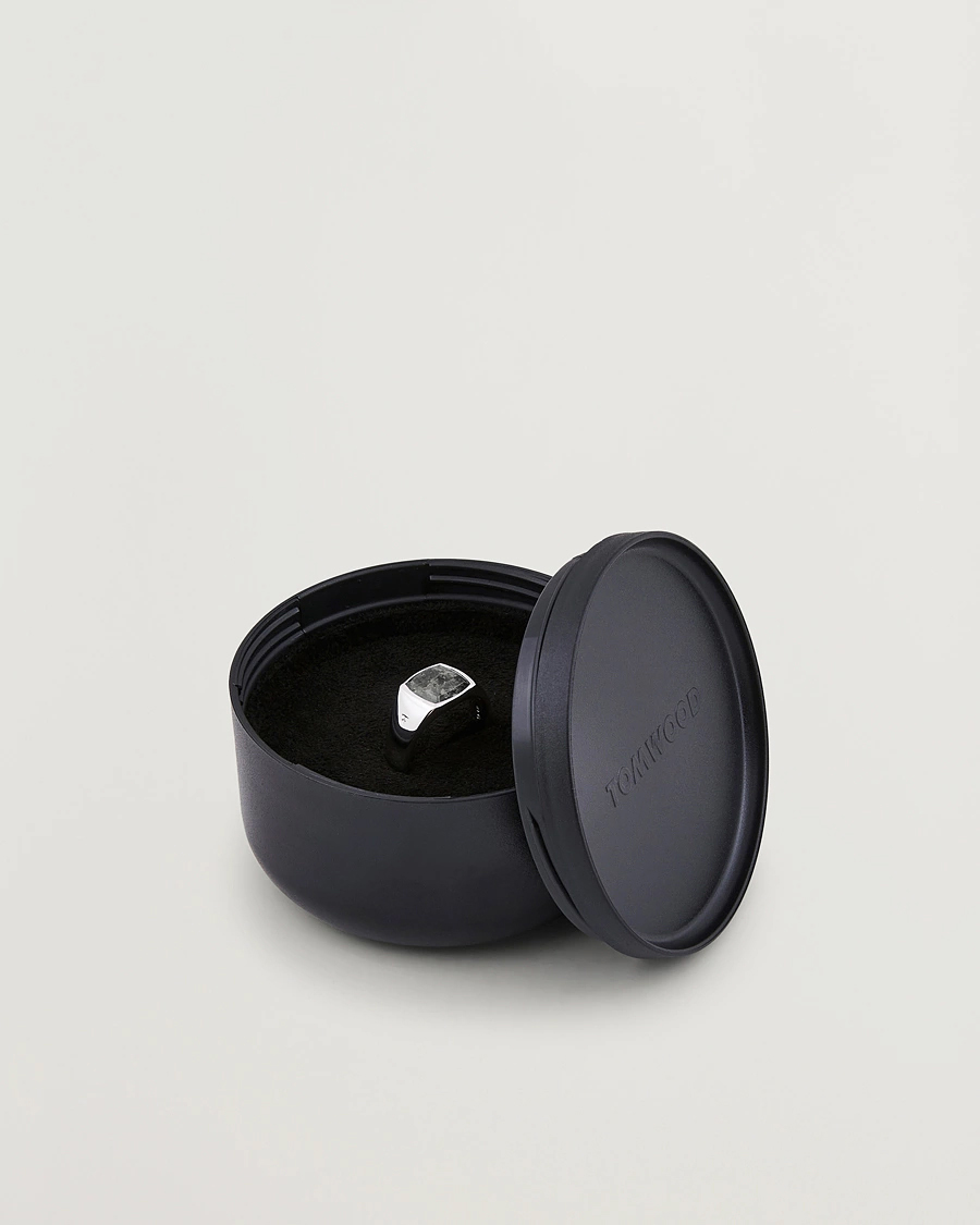 Heren | Sieraden | Tom Wood | Kay Ring Black Larvikite
