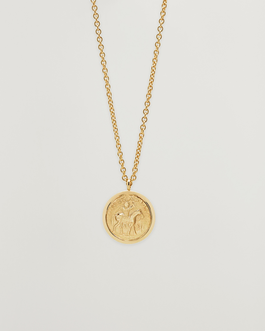Heren | Sieraden | Tom Wood | Coin Pendant Necklace Gold