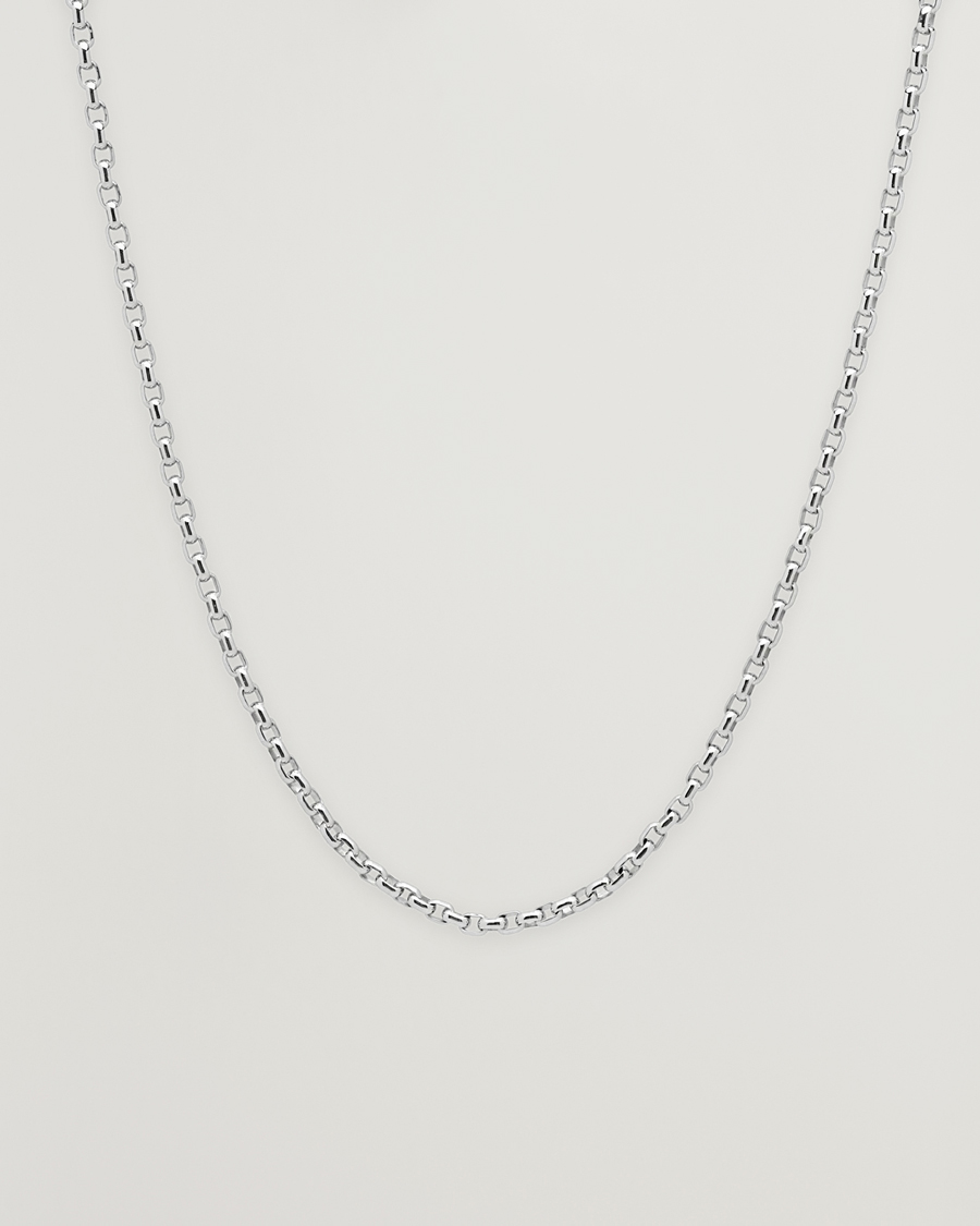 Heren | Sieraden | Tom Wood | Lee Chain Thick Silver