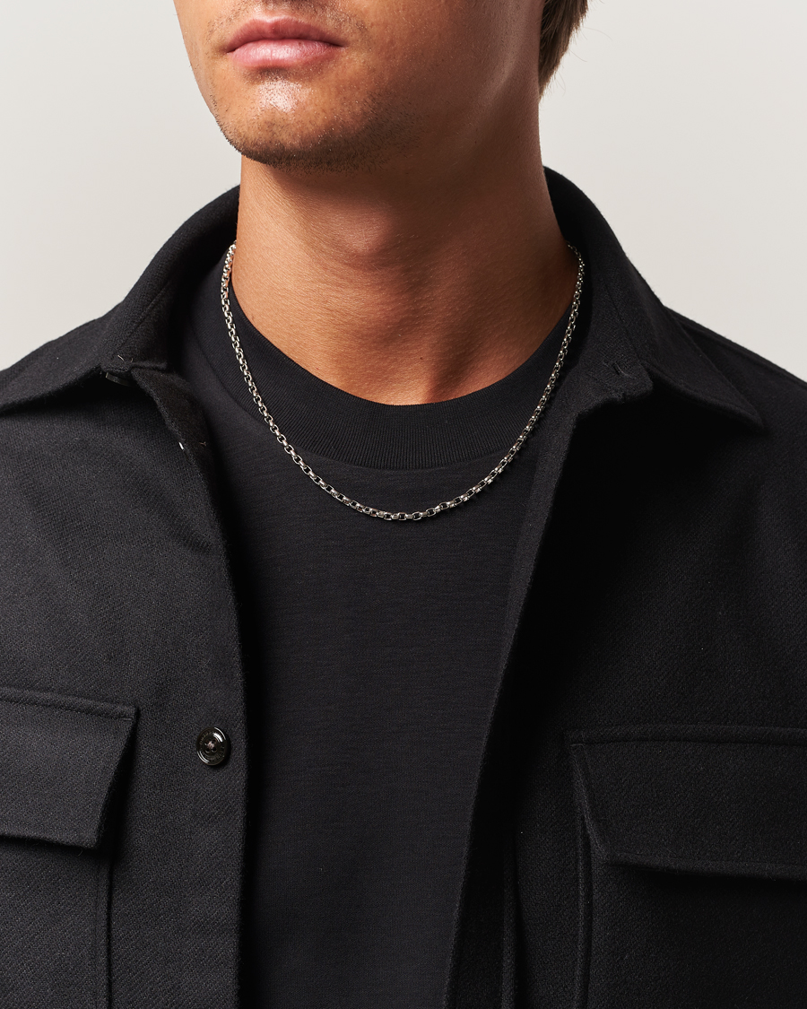 Heren | Sieraden | Tom Wood | Lee Chain Thick Silver