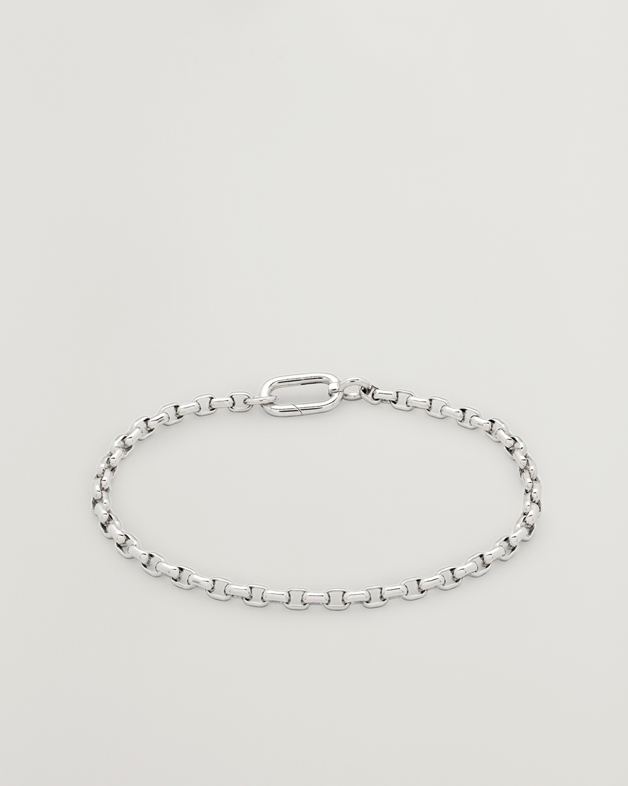 Heren | Sieraden | Tom Wood | Lee Bracelet Thick Silver