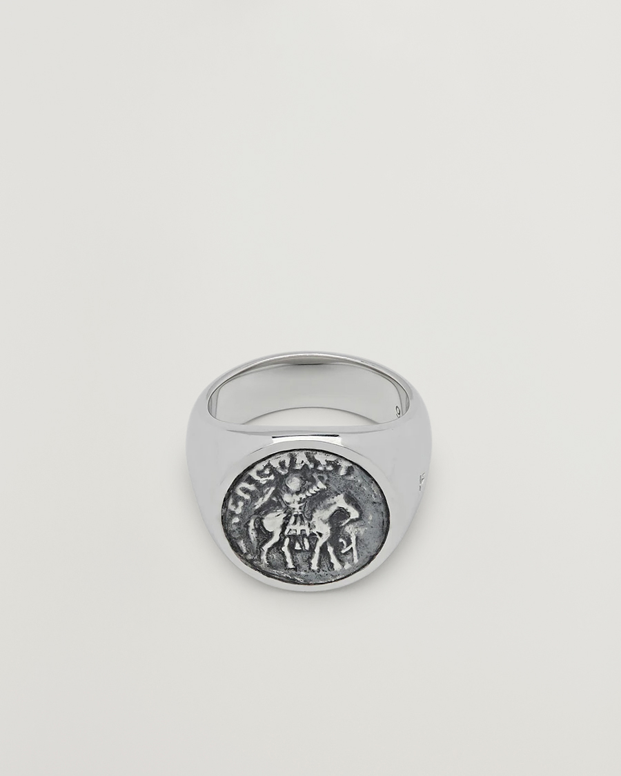 Heren | Sieraden | Tom Wood | Coin Pinky Ring Silver