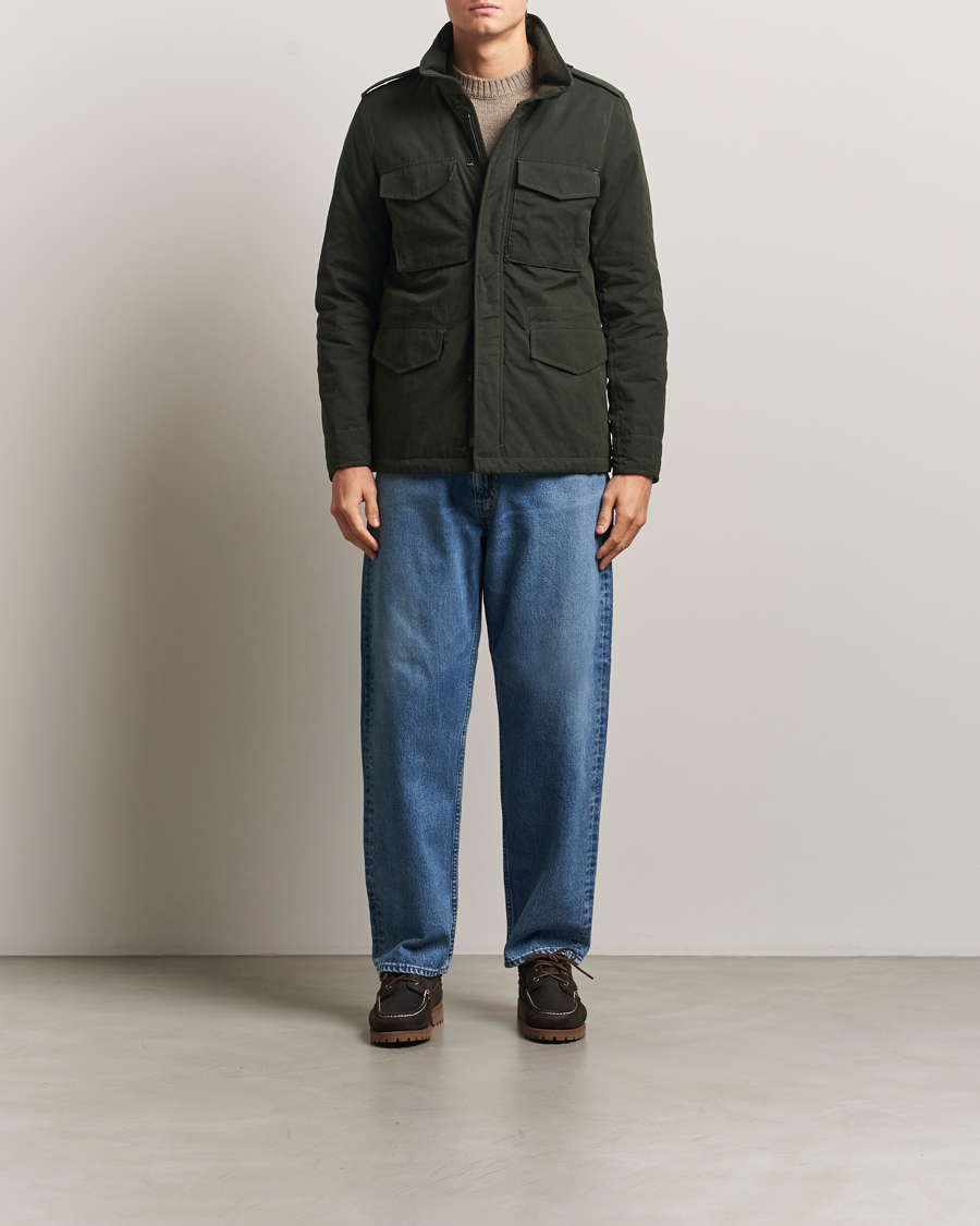 Heren | Jassen | Aspesi | Minifield Cotton Field Jacket Military