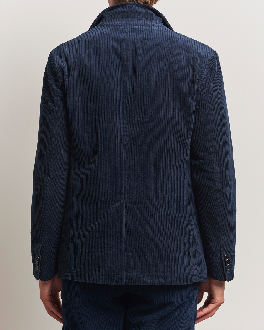 Homme | Blazers | Aspesi | Corduroy Blazer Navy