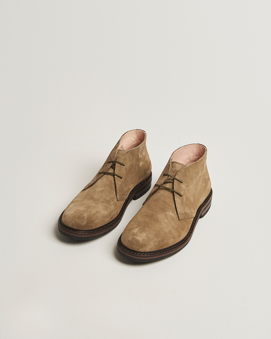 Heren | Laarzen | Astorflex | Greenflex Dainite Desert Boot Stone Suede