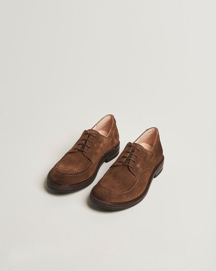 Homme | Derbies | Astorflex | Carlflex Moc Toe Dark Khaki Suede