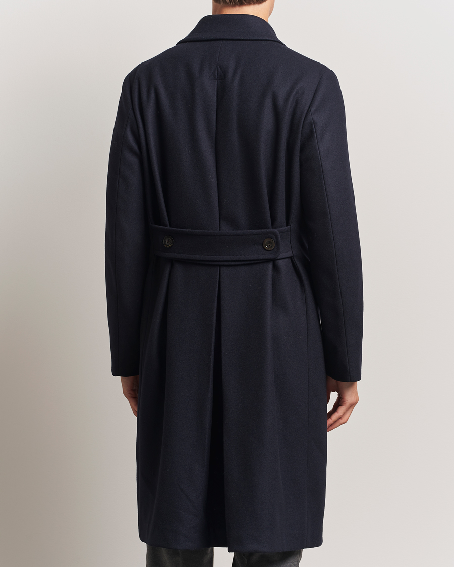 Homme | Manteaux Et Vestes | Boglioli | Double Breasted Wool Coat Navy
