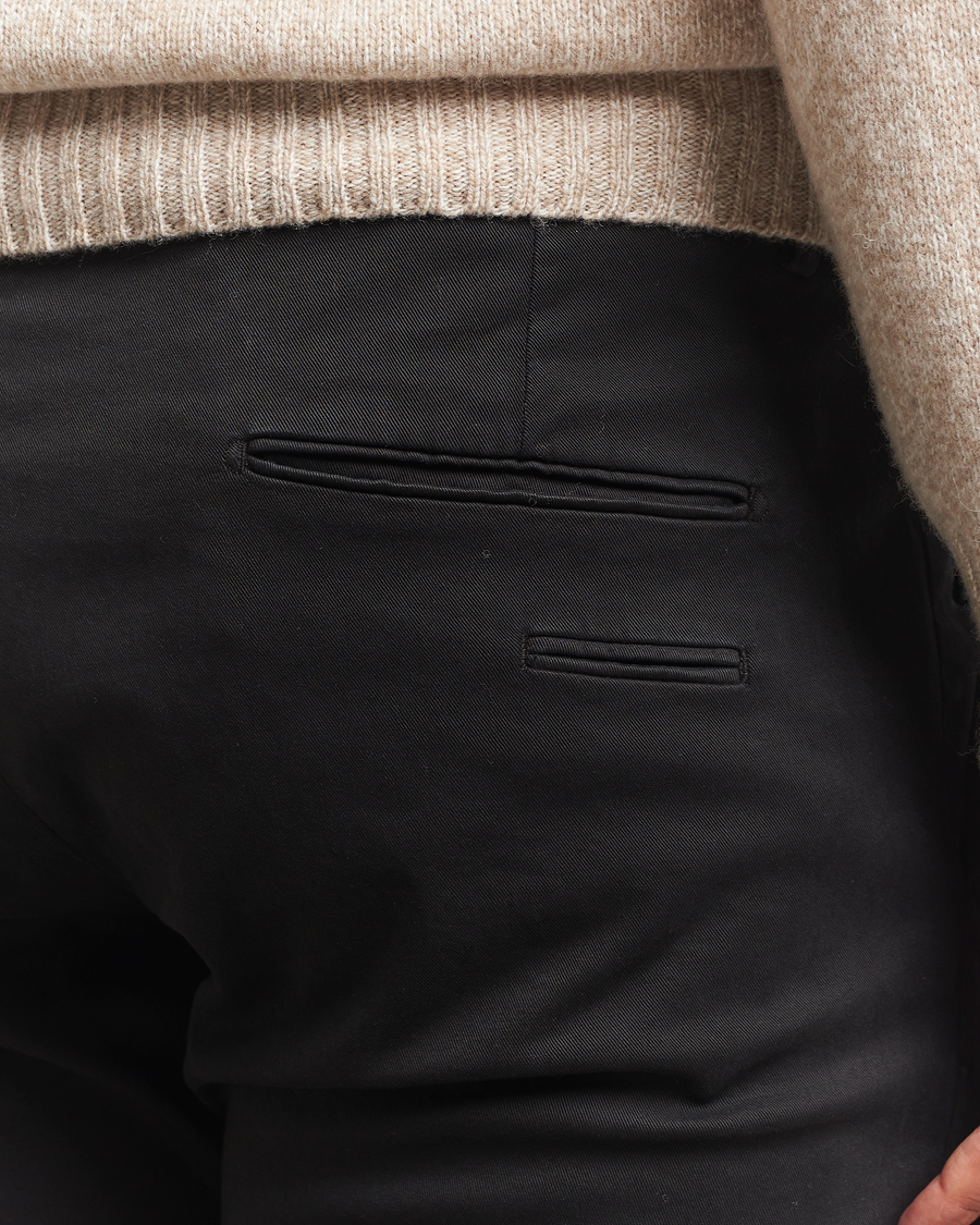 Heren | Broeken | Briglia 1949 | Slim Fit Cotton Stretch Chino Black