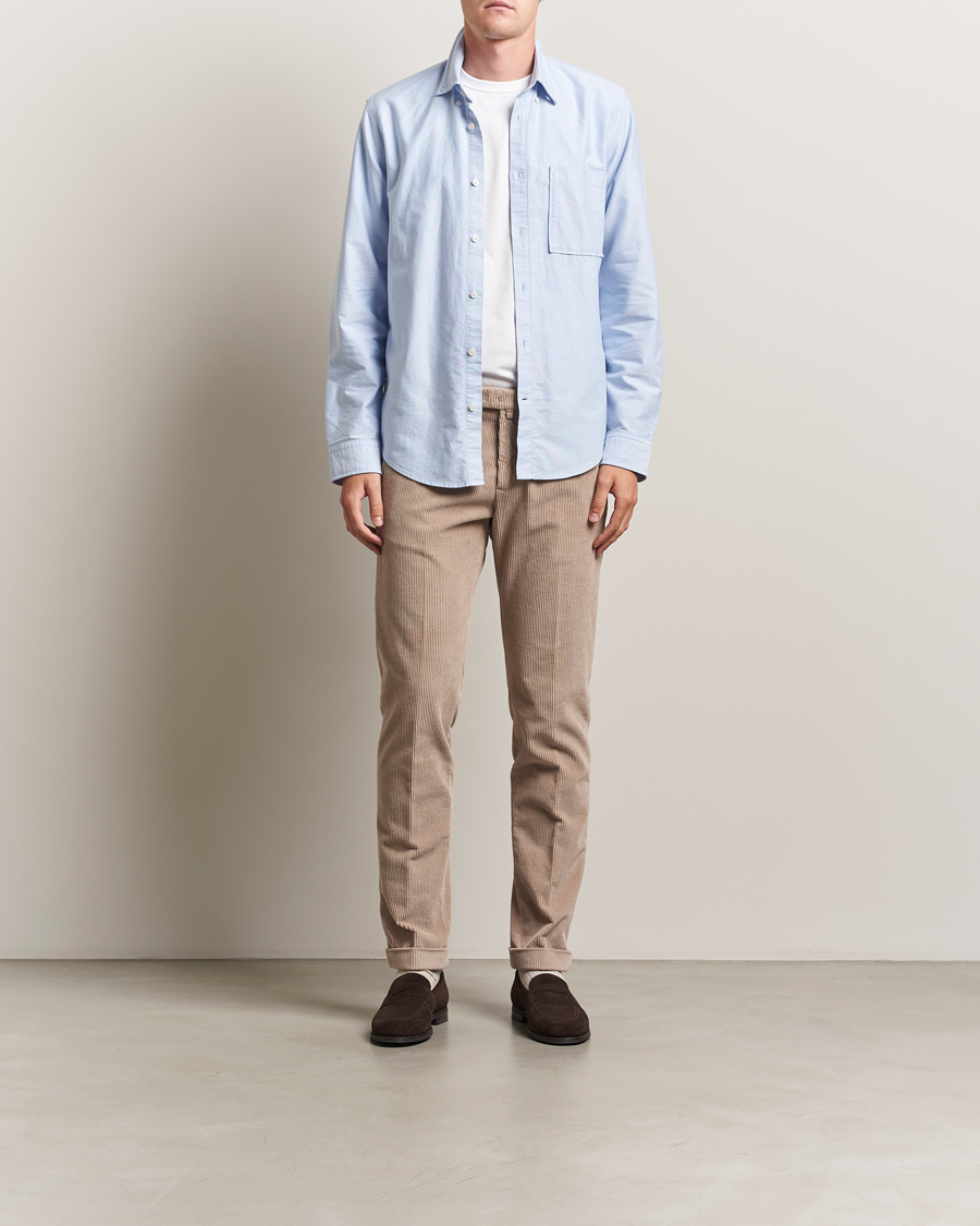 Homme | Pantalons | Briglia 1949 | Slim Fit Corduroy Trousers Beige