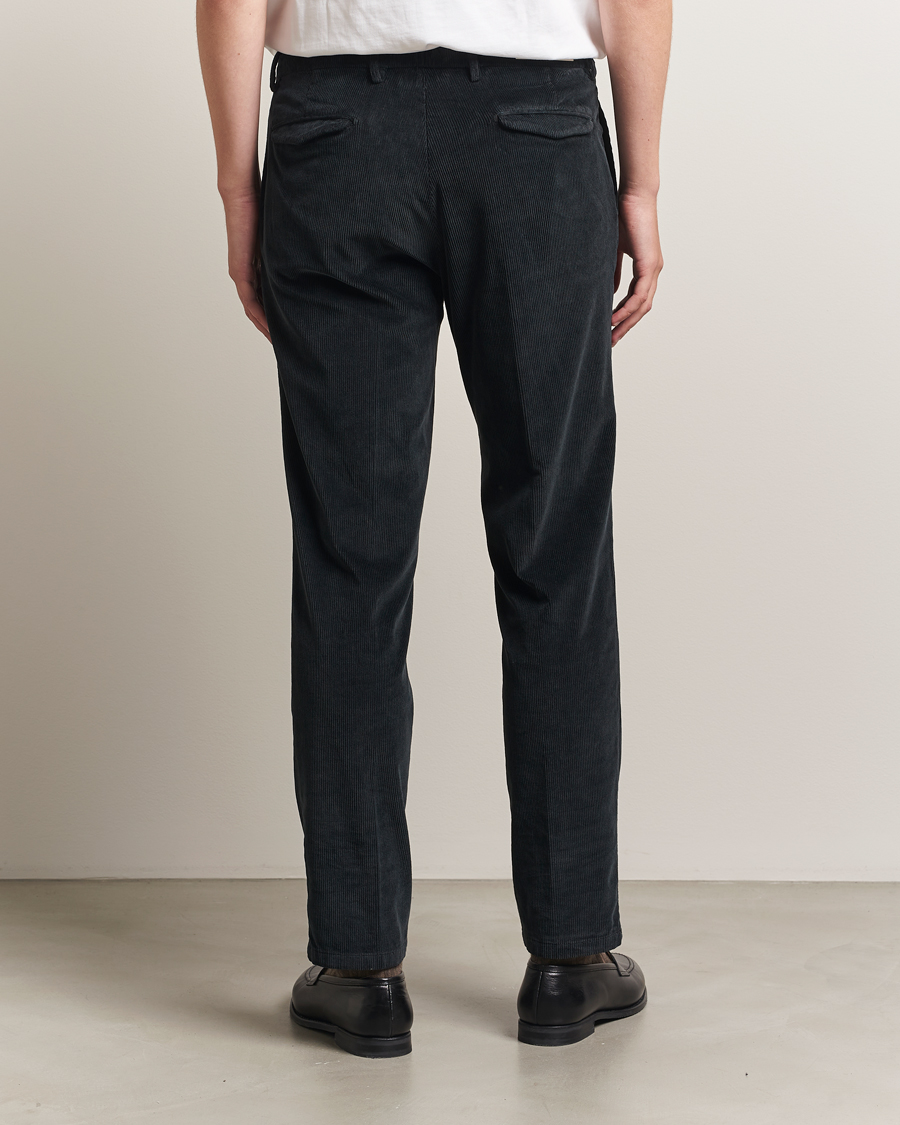 Heren | Broeken | Briglia 1949 | Easy Fit Corduroy Trousers Black