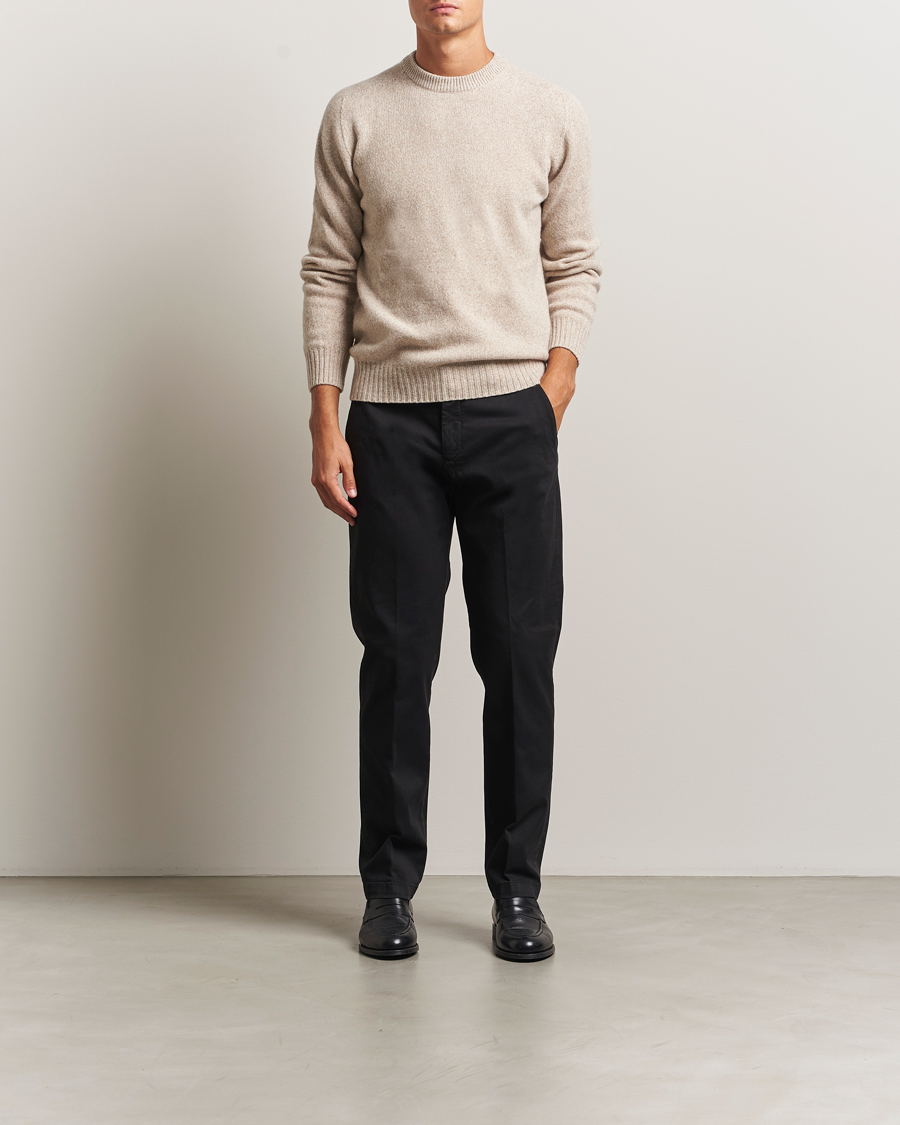 Heren | Broeken | Briglia 1949 | Soho Tailored Easy Fit Chino Black