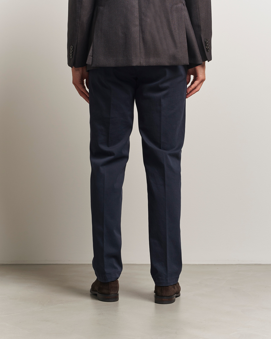 Heren | Broeken | Briglia 1949 | Soho Tailored Easy Fit Chino Navy