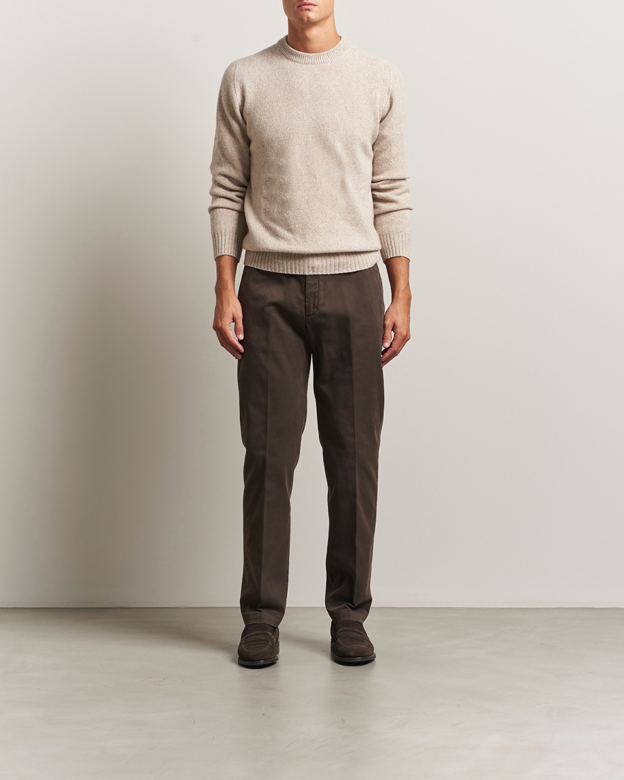 Heren | Broeken | Briglia 1949 | Soho Tailored Easy Fit Chino Brown