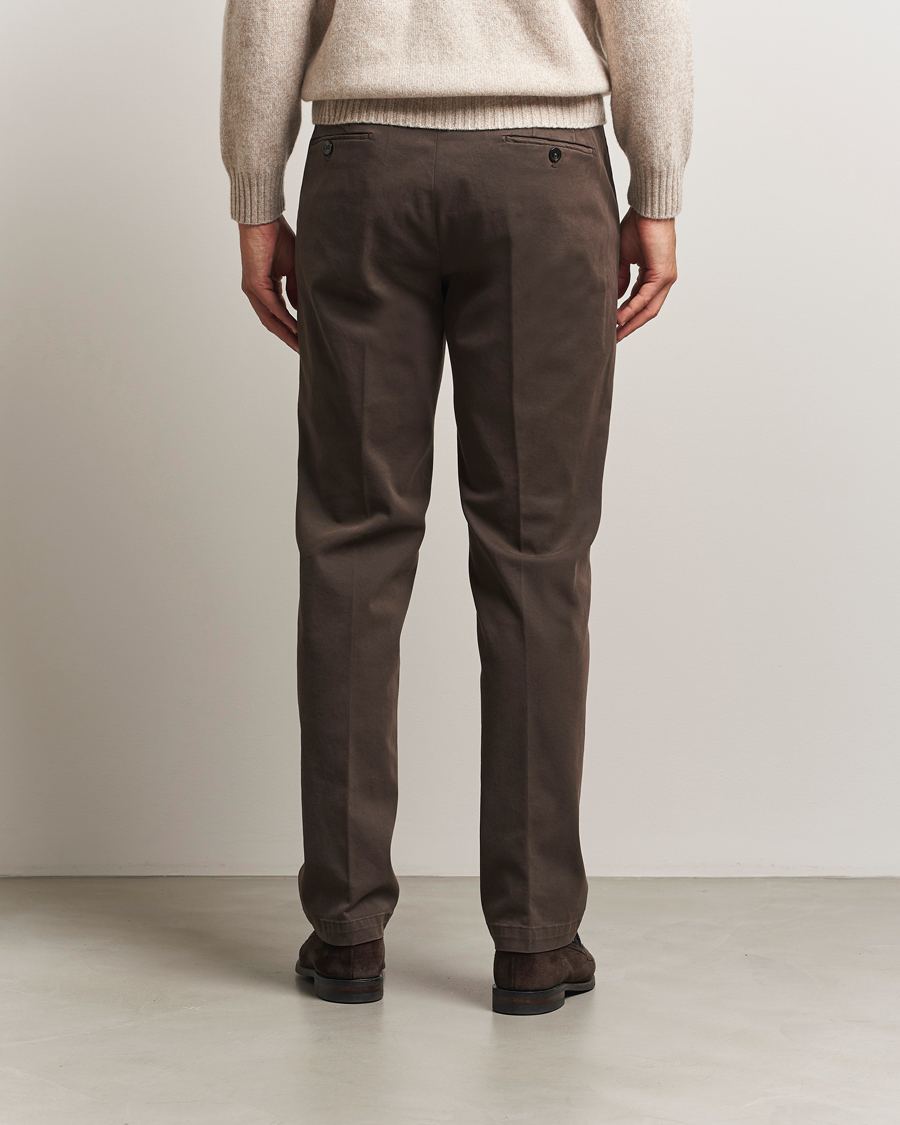 Heren | Broeken | Briglia 1949 | Soho Tailored Easy Fit Chino Brown