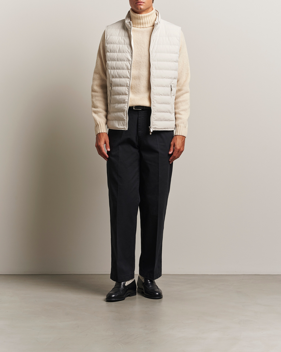 Heren | Gilets | Brunello Cucinelli | Nylon Gilet Light Beige