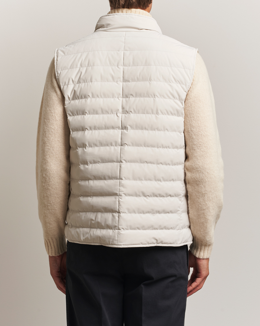 Heren | Gilets | Brunello Cucinelli | Nylon Gilet Light Beige