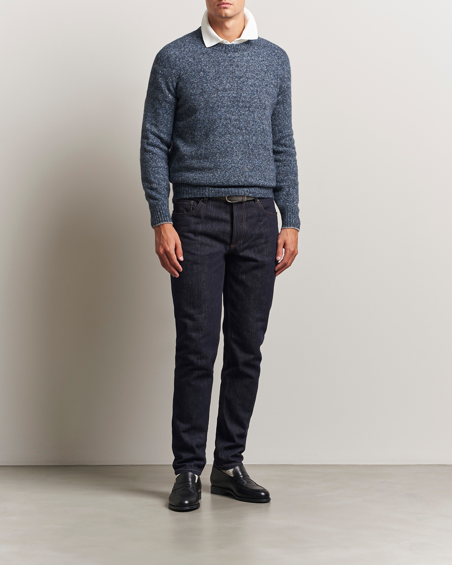 Homme | Jeans | Brunello Cucinelli | Traditional Fit Jeans Dark Indigo