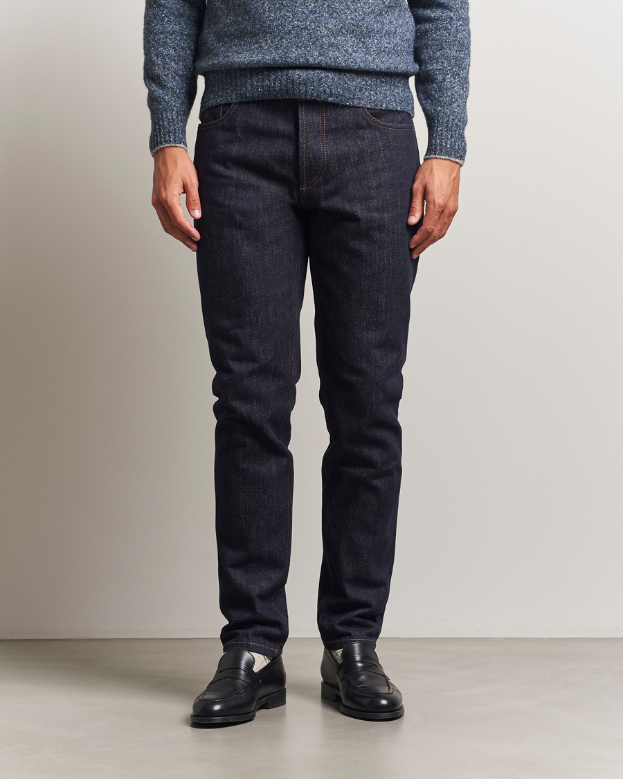 Homme | Jeans | Brunello Cucinelli | Traditional Fit Jeans Dark Indigo