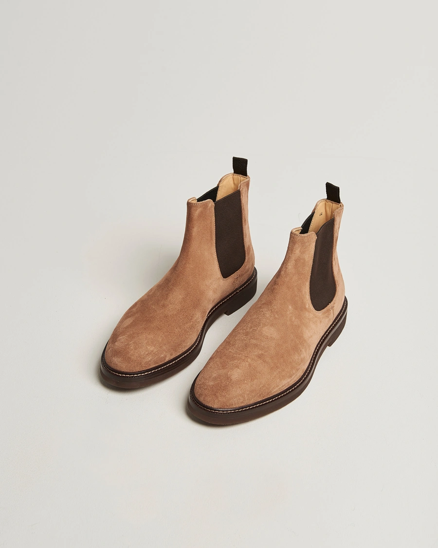 Homme | Bottes | Brunello Cucinelli | Chelsea Boots Brown Suede