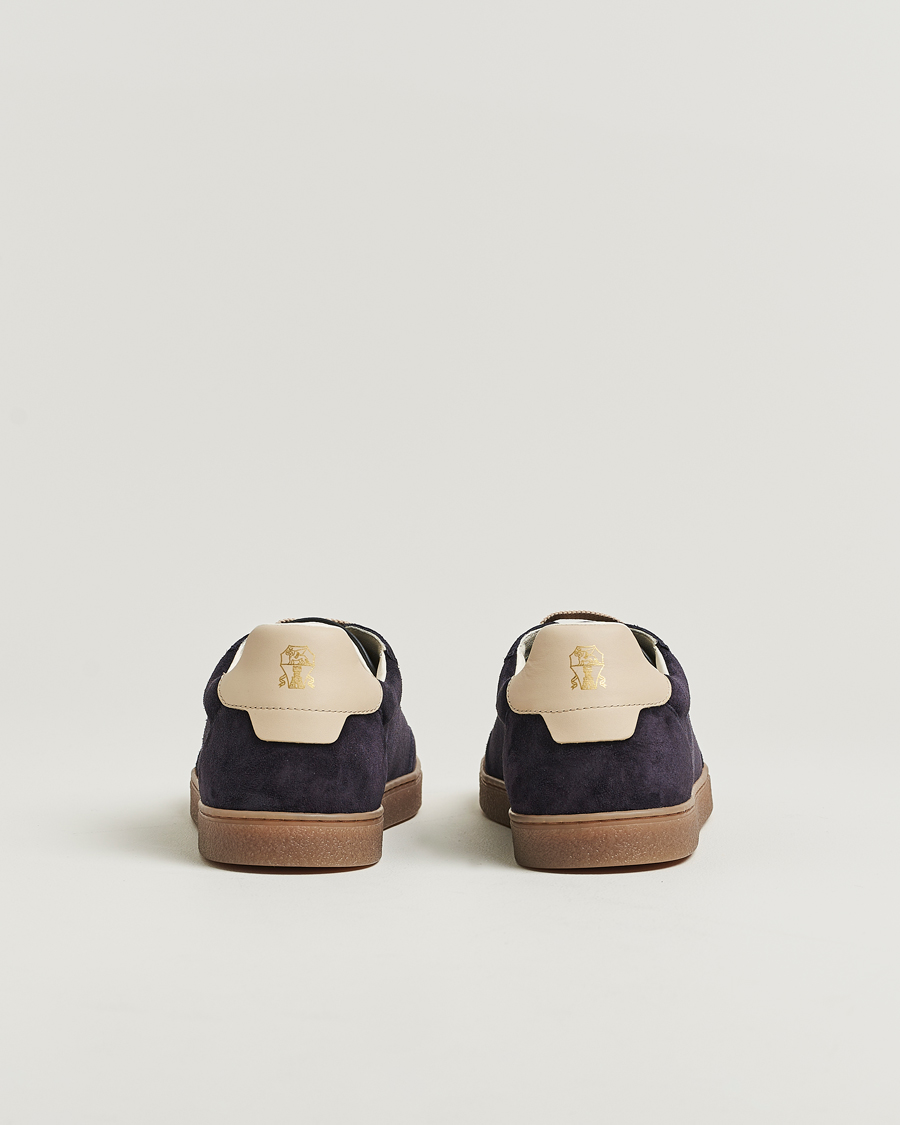 Heren | Sneakers | Brunello Cucinelli | Classic Sneakers Navy Suede