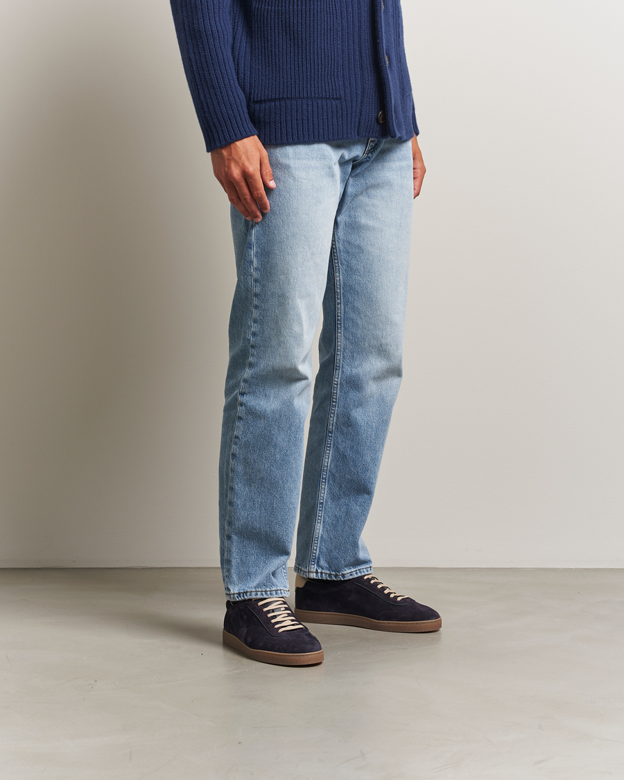 Heren | Sneakers | Brunello Cucinelli | Classic Sneakers Navy Suede